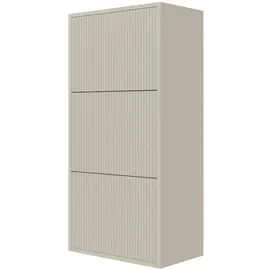 Selsey Schuhkipper, Taupe, Holzwerkstoff, Rechteckig, 50x103x30 cm, Garderobe, Schuhaufbewahrung, Schuhkipper