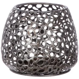 Casablanca by Gilde Windlicht Chico Metall Silber