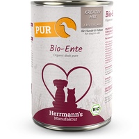 Herrmann's Manufaktur Kreativ-Mix Reinfleisch Bio-Ente 12 x 400 g