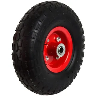 GEKO G71002 Gummirad, 3,50-4/2pr, schwarz