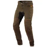 Trilobite Parado Motorrad-Jeans Herren braun regular 40/32
