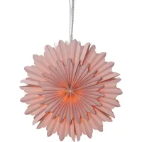 EGLO Adventsstern Ø 50 cm rosa
