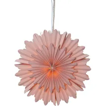 EGLO Adventsstern Ø 50 cm rosa