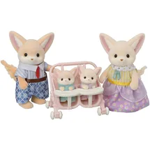 Epoch Traumwiesen Wüstenfuchs Familie Spielfigurenset 5 cm, Rosa/Mehrfarbig
