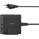 Hama Universal-USB-C-Ladestation 3 Ports Power Delivery (PD) 5-20V/65W schwarz