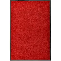 vidaXL Fußmatte 60 x 90 cm Rot