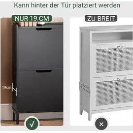 SoBuy FSR100 100 x 90 x 19 cm schwarz / schwarz