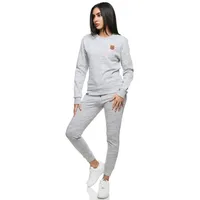 REPUBLIX Jogginganzug REBECCA, Damen Zweiteiler Hausanzug Training Sportanzug Jogginganzug blau XS