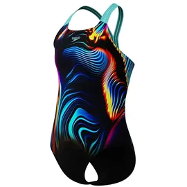 Speedo Kinder Schwimmanzug Girls Digital Placement, Arctic Glass, 116