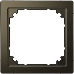 Merten Adapter um System M in System Design zu integrieren, Moccametallic