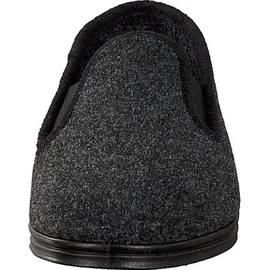 ROHDE Herren Hausschuh Slipper geschlossen Weite G 1/2 Lillestrom 2603, Größe:46 EU, Farbe:Schwarz - 46