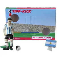 TIPP-KICK Argentinien-Box I Original Set Argentinien-Star-Kicker & Argentinien-Soundchip in der Torwandbox I Figur Spiel I Zubehör
