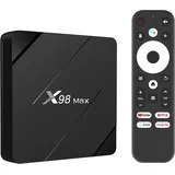 Android 10.0 TV Box, Android Box mit 2GB RAM 8GB ROM Allwinner H313 Quad-Core 64-Bit-ARM Corter-A53-CPU 4K Auflösung 2.4/5.8GHz WiFi 100M LAN Enternet 3D HDR Smart TV Box