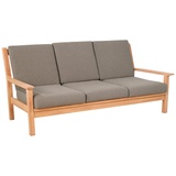 Lesli Living Loungebank Teak 180cm, inkl. Kissen