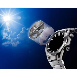 Casio EDIFICE ECB-2300DC Edelstahl 45 mm ECB-2300DC-1AEF