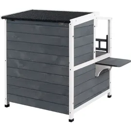 MCombo Katzenhaus 66 x 76 x 64 cm grau
