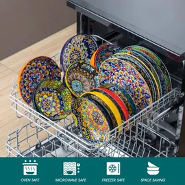 VANCASSO Boho Tafelservice 18-tlg. bunt