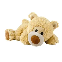 WÄRME STOFFTIER Bär William liegend hellbraun 1 St.