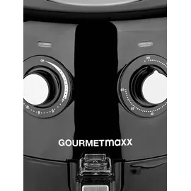 GOURMETmaxx Heißluft-Fritteuse XL schwarz