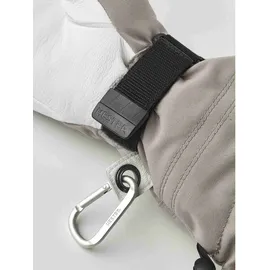 Hestra Heli Ski 3-Finger Skihandschuhe Beige/Khaki 9