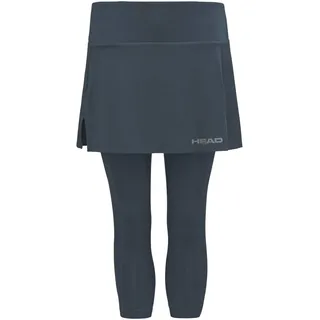 Head Damen Club 3/4 Tights Women, Navy, Tennisskort, Navy, S