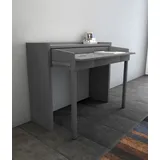 Woodman Schreibtisch »Desk 16«, skandinavisches Design, Home Office, praktisch ausziehbar grau