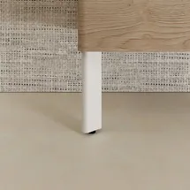 Hansgrohe Xelu Q Möbelfüße 54145700, 175x60mm, 2 Stück, mattweiß