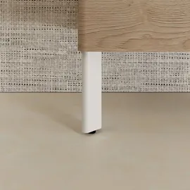 Hansgrohe Xelu Q Möbelfüße 54145700, 175x60mm, 2 Stück, mattweiß