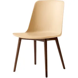 &Tradition Rely HW71 Stuhl, walnuss / beige sand