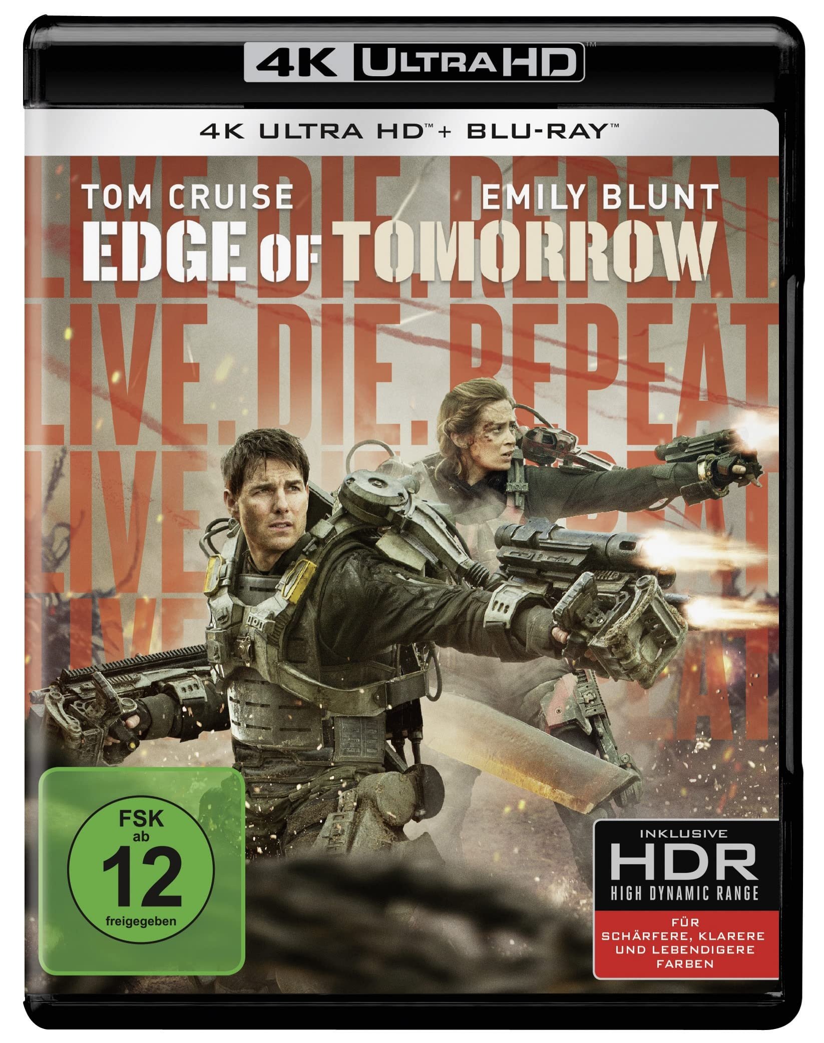 Live Die Repeat: Edge of Tomorrow (+ Blu-ray) (Neu differenzbesteuert)