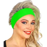 W WIDMANN MILANO Party Fashion - Neon Stirnband, 80er Jahre, Einheitsgröße, Accessoire, Kostüm, Mottoparty, Karneval - 1 stück (1er Pack)