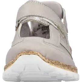 Rieker Slipper Damen Weite E Silber 38