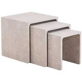 Home Deluxe Irima Beige Marmor 3er Set
