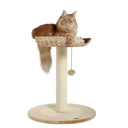 Karlie Design Katzenkratzbaum Banana Leaf I - Katzenbett und Kratzstamm