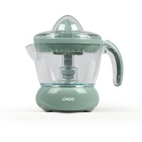 LIVOO Zitruspresse Saftpresse elektrisch 700 ml zwei Presskegel DOD131VS