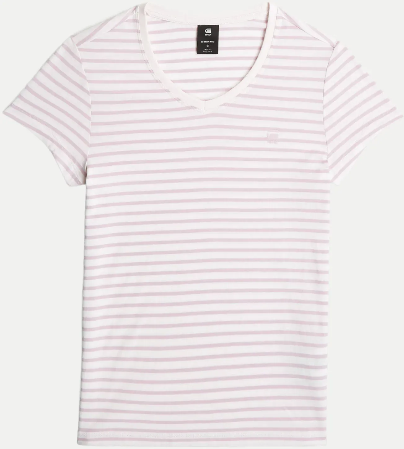 T-Shirt Stripe eyben Weiß XL