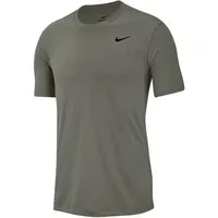 Nike Herren Shirt T-Shirt M NK DRY TEE DFC CREW SOLID, Größe XXL in Grau LIGHT ARMY/BLACK
