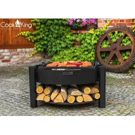 Cook King Feuerschale MONTANA Ø 70 cm Grau