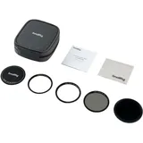 SmallRig 5-in-1 Attachable Filter Kit (67 mm, Black Mist Filter), Objektivfilter, Schwarz