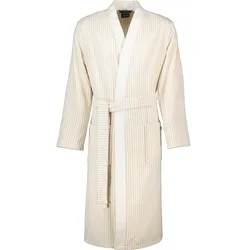 Cawö Bademäntel Herren Kimono Struktur 5718 beige - 33 XL 