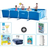 Rechteckiger Frame Pool - 450x220x84 Cm - 7-teilig  S7
