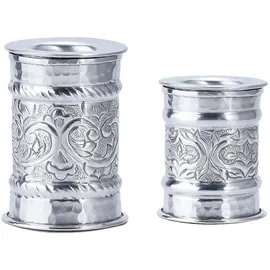 Marrakesch Orient & Mediterran Interior 2er Set Orientalische Teelichthalter Kerzenhalter Dekoration Doha