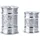 Marrakesch Orient & Mediterran Interior 2er Set Orientalische Teelichthalter Kerzenhalter Dekoration Doha