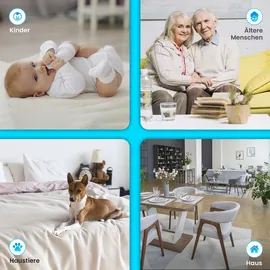 Extralink Smart Life HomeEye Überwachungskamera 4MP Weiß