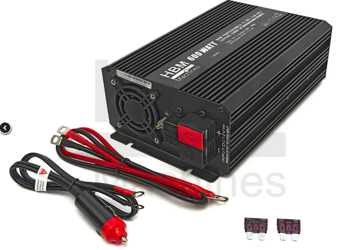 HBM Professional 12 Volt – 230 Volt reine Sinuswellen-Spannungswandler