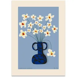 Paper Collective - Flower Studies 04 (Stjärnöga) Poster, 50 x 70 cm