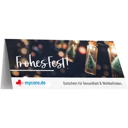 mycare.de Gutschein-Karte FROHES FEST