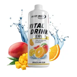 Best Body Nutrition Low Carb Vital Drink Brazilian Sun 1000 ml