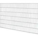 Floraworld Doppelstab-Mattenzaun Comfort 201 x 123 cm feuerverzinkt