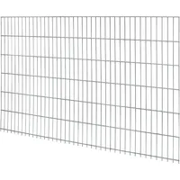 Floraworld Doppelstab-Mattenzaun Comfort 201 x 123 cm feuerverzinkt